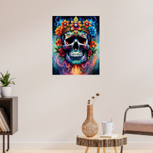Blume Skull Poster