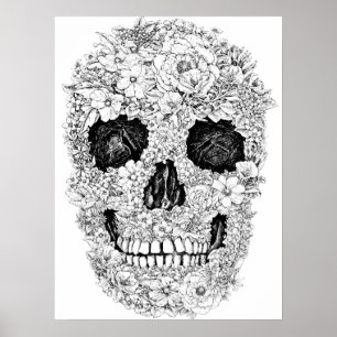 Blume Skull Poster