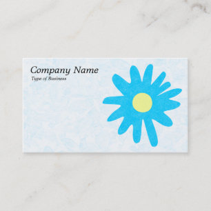 Blume - Sky Blue Visitenkarte