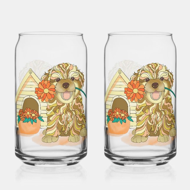 Blume Soda Glass Dosenglas (Vorderseite)