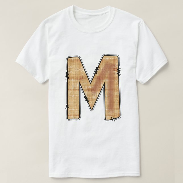 Blume Solid und Kontur T-Shirt (Design vorne)