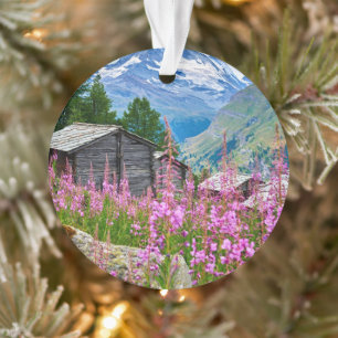 Blume   Sommermatterhorn Schweiz Ornament