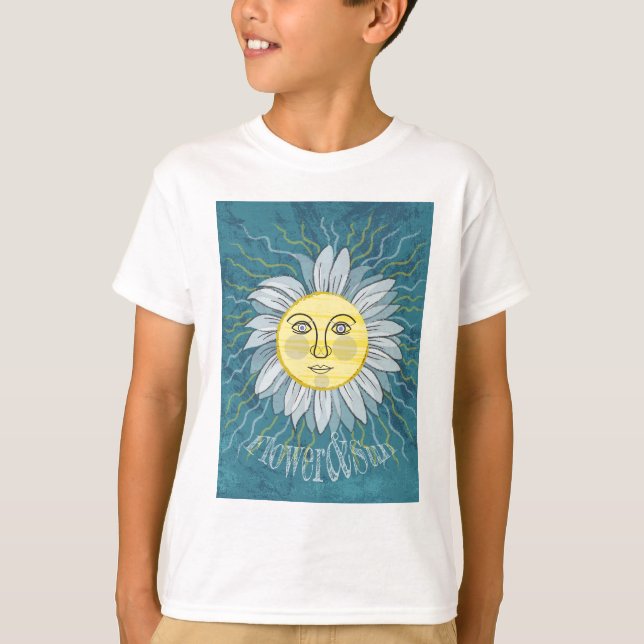 Blume & Sonne - Natur T-Shirt (Vorderseite)