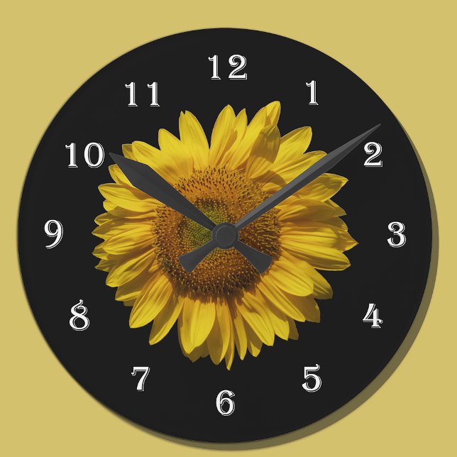 Blume Sonnenblumenmauer Uhr - Mammographie Sonnenb (Von Creator hochgeladen)