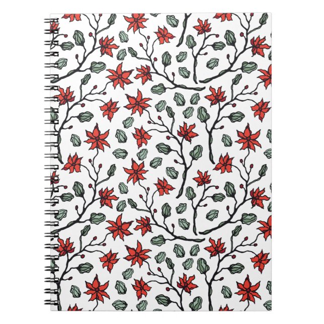 Blume Spiral-Notebooks für stilvolle Notiz-Taker Notizblock (Vorderseite)