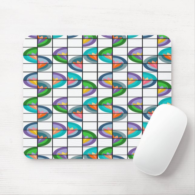 Blume-Splitter Mousepad (Mit Mouse)