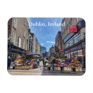 Blume Stand in Thomas Street, Dublin, Irland Magnet