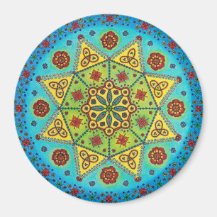 Blume Star Mandala Magnet