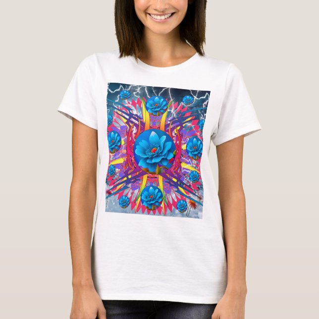 Blume Star T-Shirt (Vorderseite)