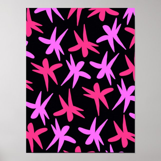Blume Stars Poster (Vorne)