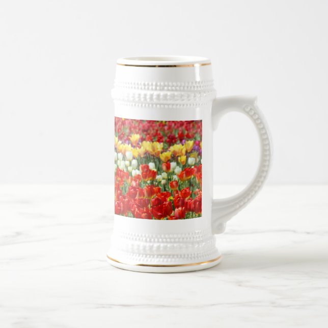 Blume Stein Tulip Wilhelm Tell Bierglas (Rechts)