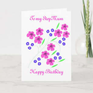 Blume Stepmum Karte