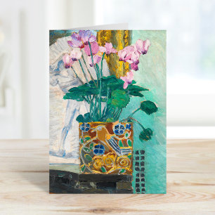 Blume Stillleben   Koloman Moser Karte