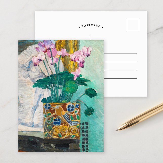 Blume Stillleben | Koloman Moser Postkarte (Von Creator hochgeladen)