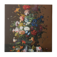 Blume Stillleben mit dem Vogelnest Severin Roesen