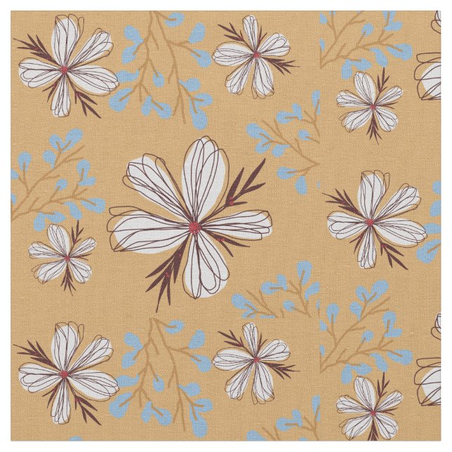Blume Stoff (Nahaufnahme)