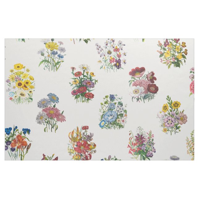 Blume Stoff (Fat Quarter (45,7 x 55,9 cm))