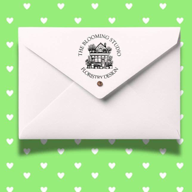 Blume Storefront Rubber Briefmarke Permastempel (Add a floral touch to projects—shop now for creative inspiration!)