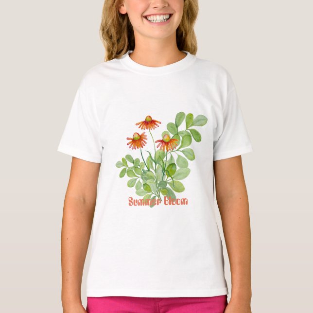 Blume T-Shirt (Vorderseite)