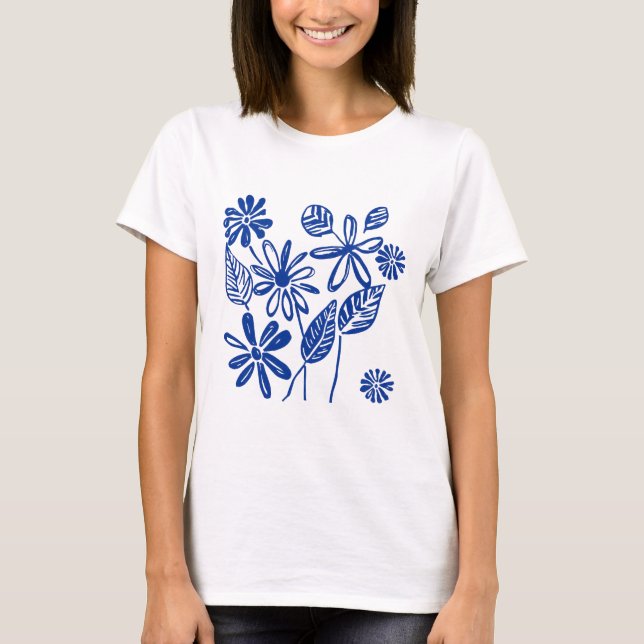 BLUME T - SHIRT (Vorderseite)