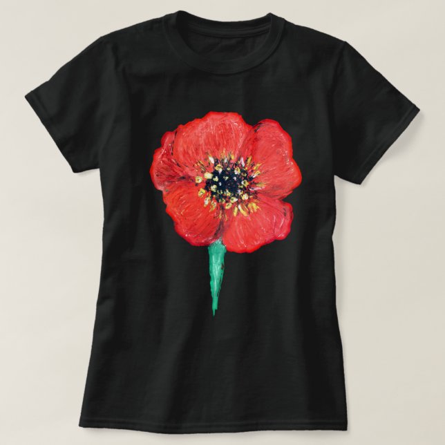 Blume T-Shirt (Design vorne)