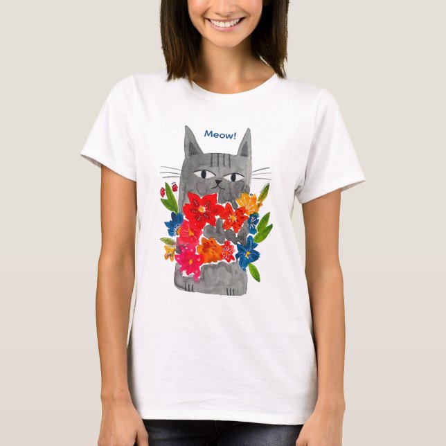 Blume T-Shirt (Vorderseite)