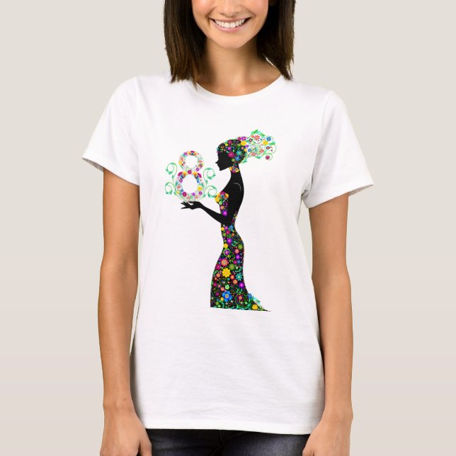 Blume T - Shirt (Vorderseite)