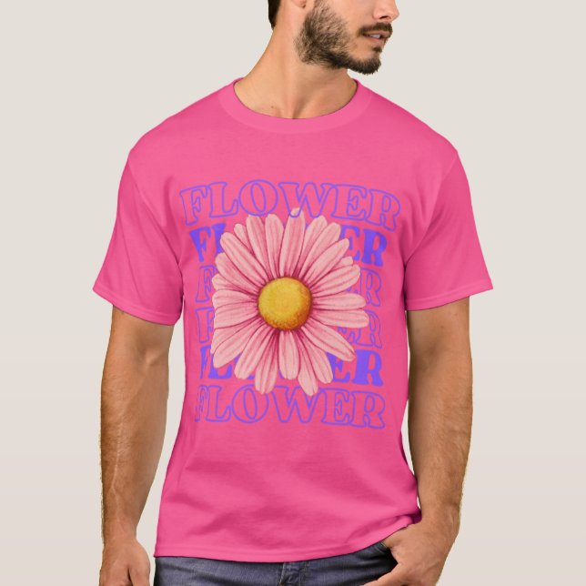Blume T-Shirt (Vorderseite)