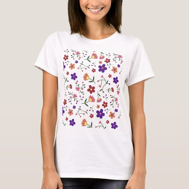 Blume T-Shirt (Vorderseite)