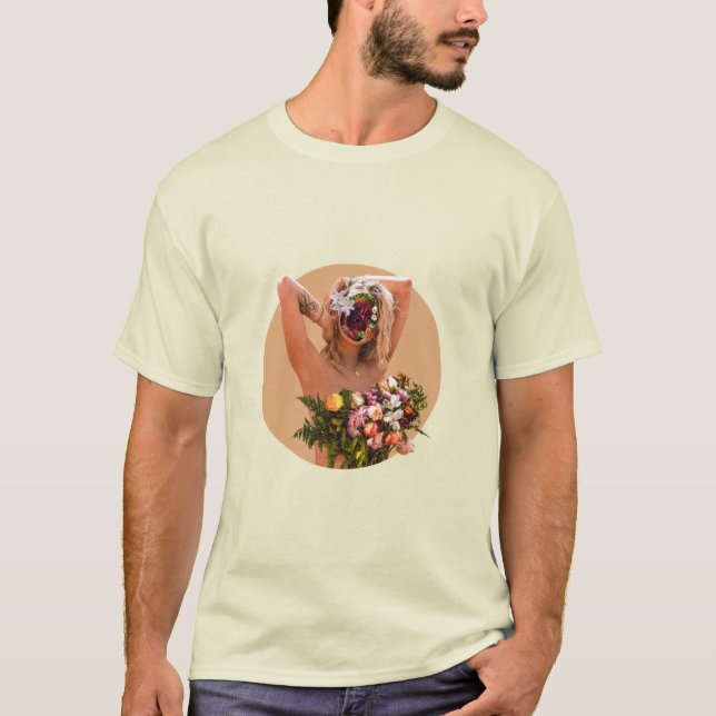 Blume T-Shirt (Vorderseite)