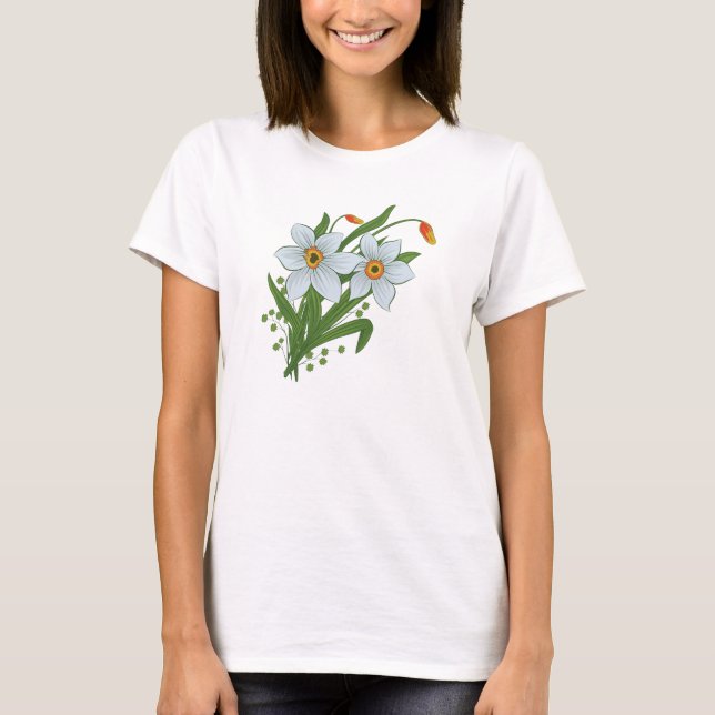 Blume T-Shirt (Vorderseite)