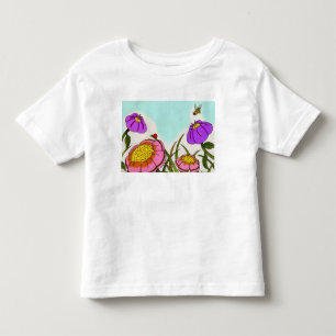 Blume T - Shirt für Kleinkinder