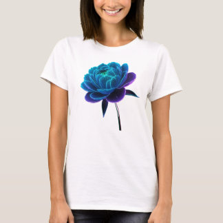 Blume T - Shirt für Mädchen