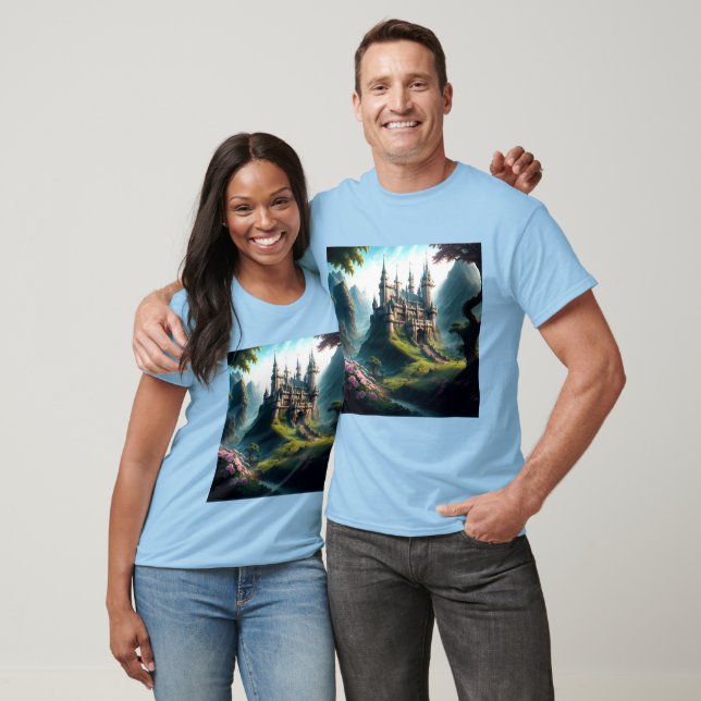 Blume T - Shirt Wiese Castle (Unisex)