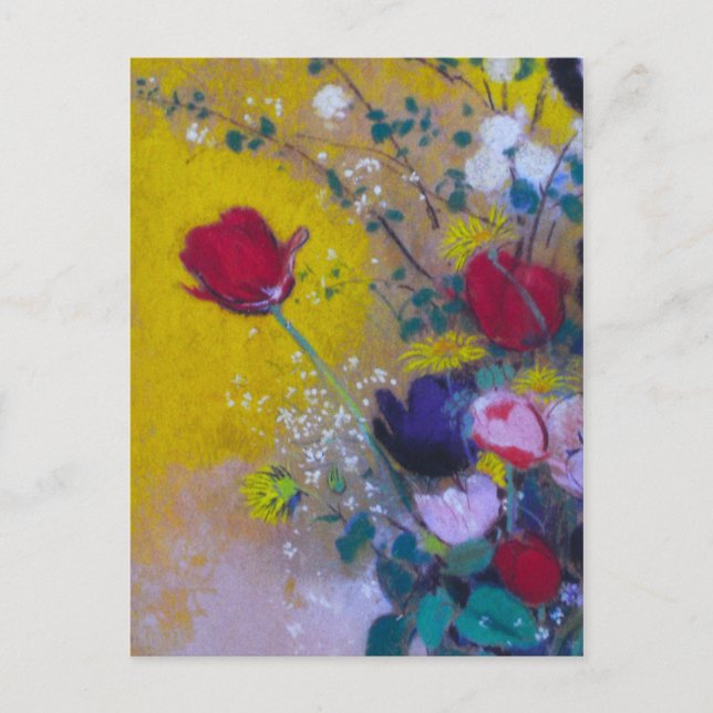 Blume Tagebücher ~ Postkarte / Einladung (Vorderseite)