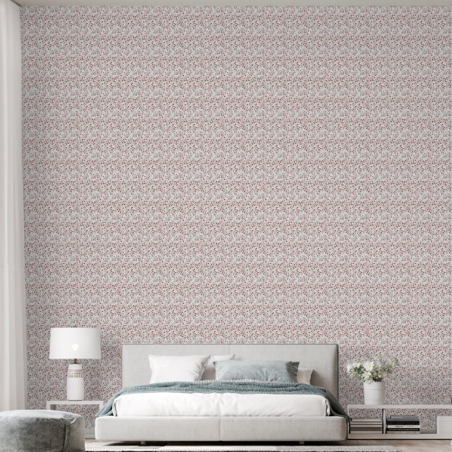 Blume Tapete (Schlafzimmer)
