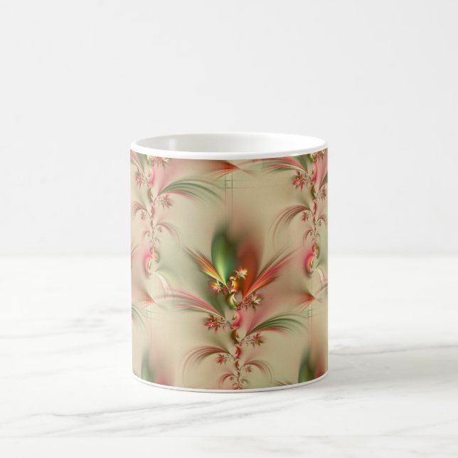 Blume / Tapete Kaffeetasse (Mittel)