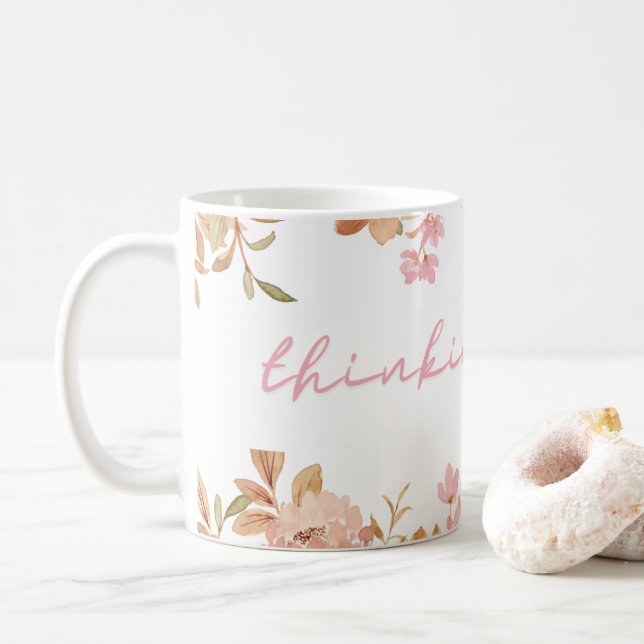 Blume Tasse (Mit Donut)