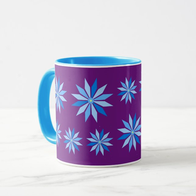 BLUME TASSE GESCHENKEN NEUJAHRESVALENTININ JEDE AN (Vorderseite Links)