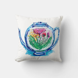 Blume Teapot Kissen