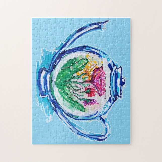 Blume Teapot Puzzle (Vertikal)