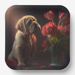 Blume-Teller Pappteller