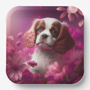 Blume-Teller Pappteller