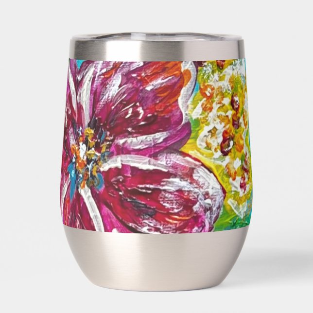 Blume Thermalweintumbler (Rückseite)