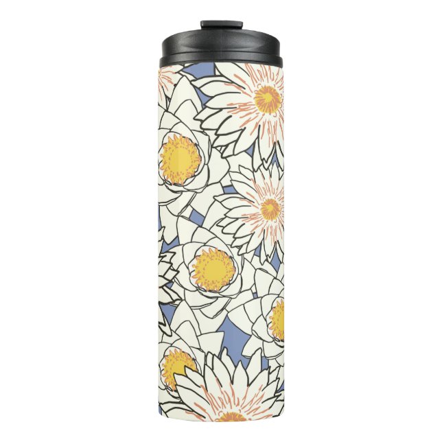 Blume Thermosbecher (Vorderseite)