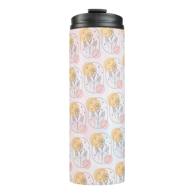 Blume Thermosbecher (Vorderseite)