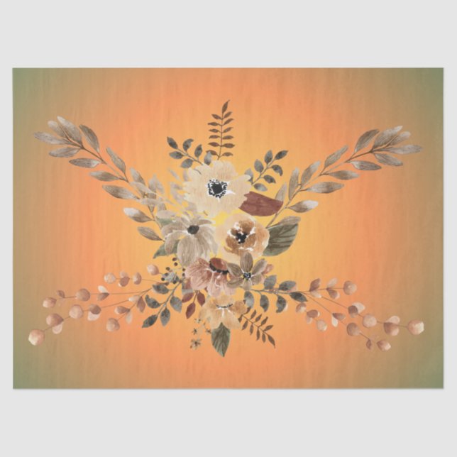 Blume Tissue Paper Seidenpapier (Vorderseite)