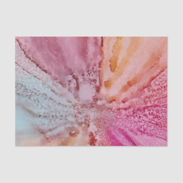 Blume-Tissue-Papier Seidenpapier (Vorderseite)