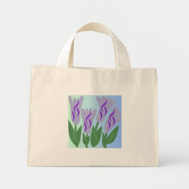 Blume Tote Bag Mini Stoffbeutel