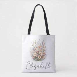 Blume Tote Beutel für Frauen, Mädchen